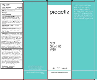 Proactiv Deep Cleansing Wash 89 mL Carton - 89ml carton